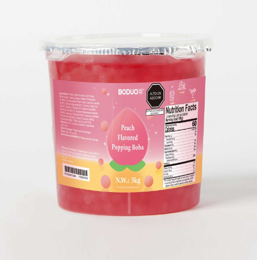 POPPING BOBA DURAZNO