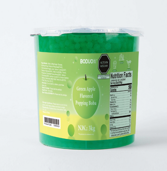 POPPING BOBA MANZANA VERDE